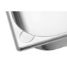 Bac Gastro GN 1/2 Basic Line - Profondeur 100 mm - 6,5 L - Bartscher