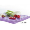 Leikkuulauta 325 x 265 mm - Violetti - 20 mm paksuus - Bartscher