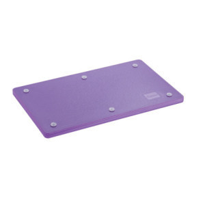 Skärbräda 530 x 325 mm - Lila - 20 mm Tjocklek - Bartscher