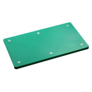 Leikkuulauta 530 x 325 mm - Vihreä - 20 mm Paksuus - Bartscher