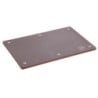 Skärbräda 600 x 400 mm - Brun - 16 mm Tjocklek - Bartscher