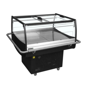 Réfrigérateur avec Couvercle Coulissant Vitré Plat - 105 L - TEFCOLD
