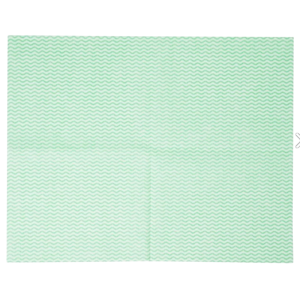 Mycket hållbara gröna non-woven trasor - Paket med 25