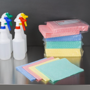 Mycket hållbara gröna non-woven trasor - Paket med 25