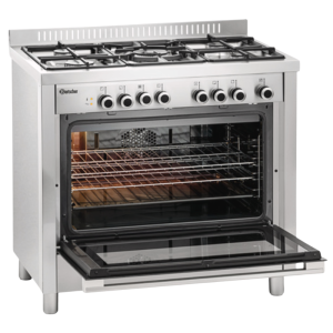 Gasspis med 5 brännare - Serie 900