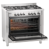 Gasspis med 5 brännare - Serie 900