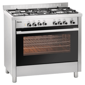 Gasspis med 5 brännare - Serie 900