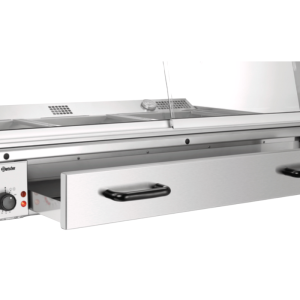 Lämmitetty vitriini - 185 L