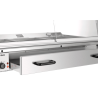 Lämmitetty vitriini - 185 L