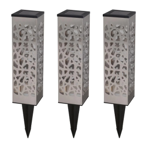 Balise Solaire Organic Inox - Set om 3 - Lumisky