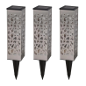 Balise Solaire Organic Inox - Set om 3 - Lumisky