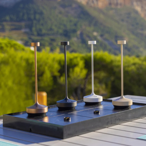 Induktiolatausalusta 6 pöytälampulle - Kelly Plate - Lumisky