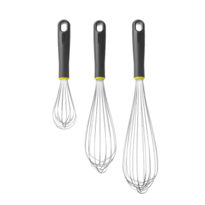 Visp i rostfritt stål med handtag i PP - L 250 mm