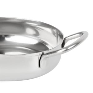 Plat i rostfritt stål Bordspresentation 125 mm - Gastronoble