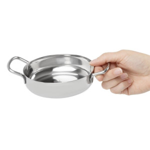 Plat i rostfritt stål Bordspresentation 125 mm - Gastronoble