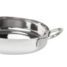 Plat i rostfritt stål bordsservering 150 mm - Gastronoble