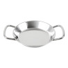 Mini Paellapannu ruostumattomasta teräksestä 120mm - Gastronoble