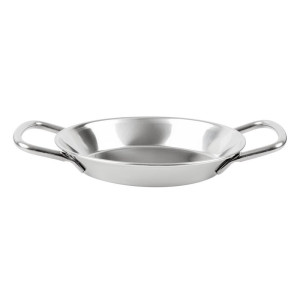Mini Plat à Paella en Inox 120mm - Gastronoble