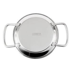 Mini Paellapannu ruostumattomasta teräksestä 120mm - Gastronoble