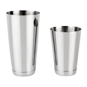 Cocktailshaker i rostfritt stål Tin On Tin 500ml/900ml - Gastronoble
