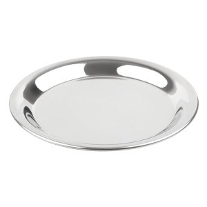 Plateau i rostfritt stål Ø 150mm - Gastronoble