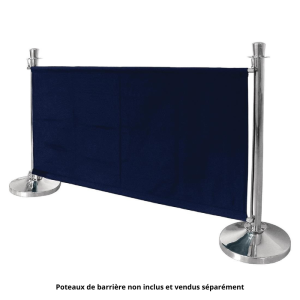 Barrière I Mörkblått Tyg - Bolero - Fourniresto