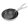 Sauteuse i rostfritt stål 24 cm - Gastronoble