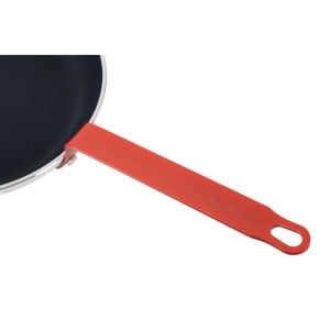 Teflon-pinnoitettu alumiininen tarttumaton paistinpannu, punainen kahva 240mm - Gastronoble