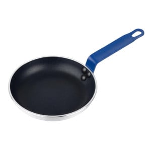 Teflon-pinnoitettu alumiinipannu sinisellä kahvalla 20 cm - Gastronoble