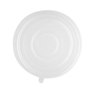 PET-lock Fiesta återvinningsbara lock för skålar på 400/500 ml - Paket med 50 - Gastronoble