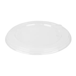 PET-lock Fiesta återvinningsbara lock för Poke Bowls 682 och 909 ml - Paket med 50 - Gastronoble