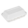 Komposterbara livsmedelsbrickor i bagasse Fiesta 400x335mm - Paket med 200 - Fiesta Green