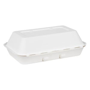 Barquettes Alimentaires en Bagasse Fiesta Compostable 400x335mm - Lot de 200 - Fiesta Green
