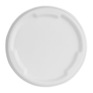 Bagasse Fiesta Komposterbara Lock för Skålar 400/500 ml - Förpackning med 50 - Gastronoble