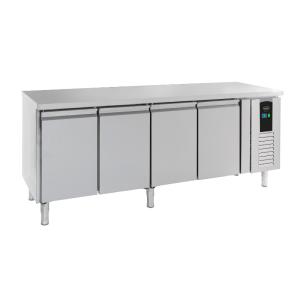Table Réfrigérée Positive 4 Portes Energy Line - Profondeur 700 - CombiSteel