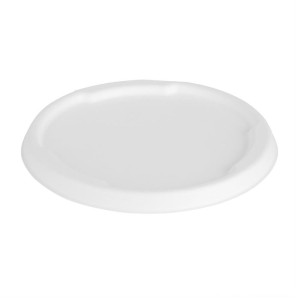 Komposterbara lock i bagasse Fiesta för skålar på 750/900 ml - Paket med 50 - Gastronoble