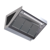 Snack Hood 700 Led Without Motor Dynasteel - Length 1400 mm, Stainless Steel AISI304