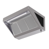 Hotte Snack 700 Led Sans Moteur Dynasteel - Pituus 1400 mm, Inox AISI304