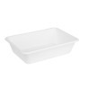 Kompostoituvat bagassiruoka-astiat 650 ml - 100 kpl - Gastronoble