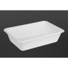 Kompostoituvat bagassiruoka-astiat 650 ml - 100 kpl - Gastronoble