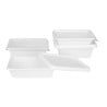 Komposterbara livsmedelsbrickor i bagasse 650 ml - Paket med 100 - Gastronoble