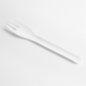 Pappersgafflar 155 mm - Paket med 100 - Fiesta Green