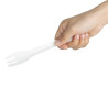 Pappersgafflar 155 mm - Paket med 100 - Fiesta Green