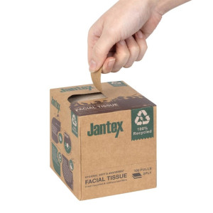 Återvunnen Näsdukstärning 100 Ark - Paket med 36 - Jantex