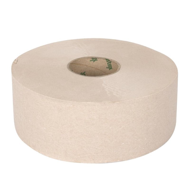 Jumbo Rullar Återvunnen 2 Lager 300m - Förpackning med 6 - Jantex Jumbo Rullar Återvunnen 2 Lager 300m - Förpackning med 6 - Jantex
