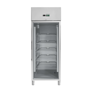 Armoire Kylskåp Positiv Glasad 650 L Ventilerad Kyla