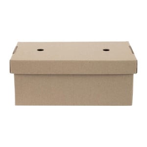 Rectangular Folding Burger Boxes - Pack of 100 - Fiesta Green