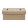 Rectangular Folding Burger Boxes - Pack of 100 - Fiesta Green