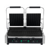 Grill Panini Dubbel - Räfflade Plattor - Dynasteel