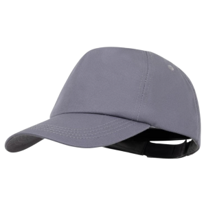 Antrasiitinharmaa puuvillainen baseball-lippis